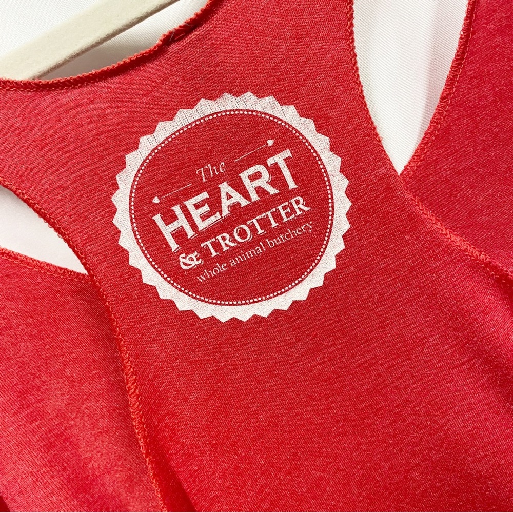 The Heart & Trotter Butcher Shop Red Meat Cleaver Tank Top - Picture 6 of 6